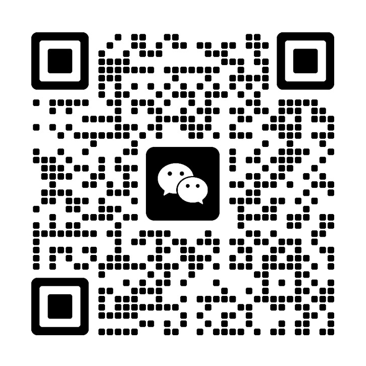 黑色边框正方形二维码，中央显示三复公众号图标，下方有文字说明关注后可获取最新资讯与优惠活动